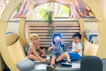 Quiet corner in EY classroom