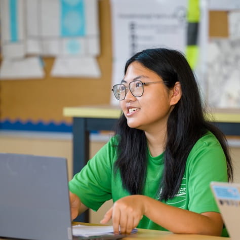 Middle school student