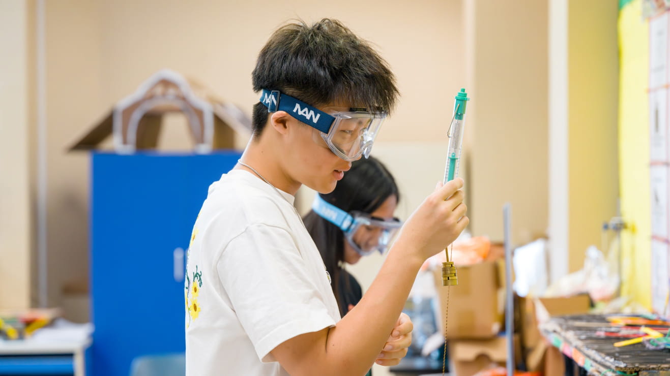Secondary science class