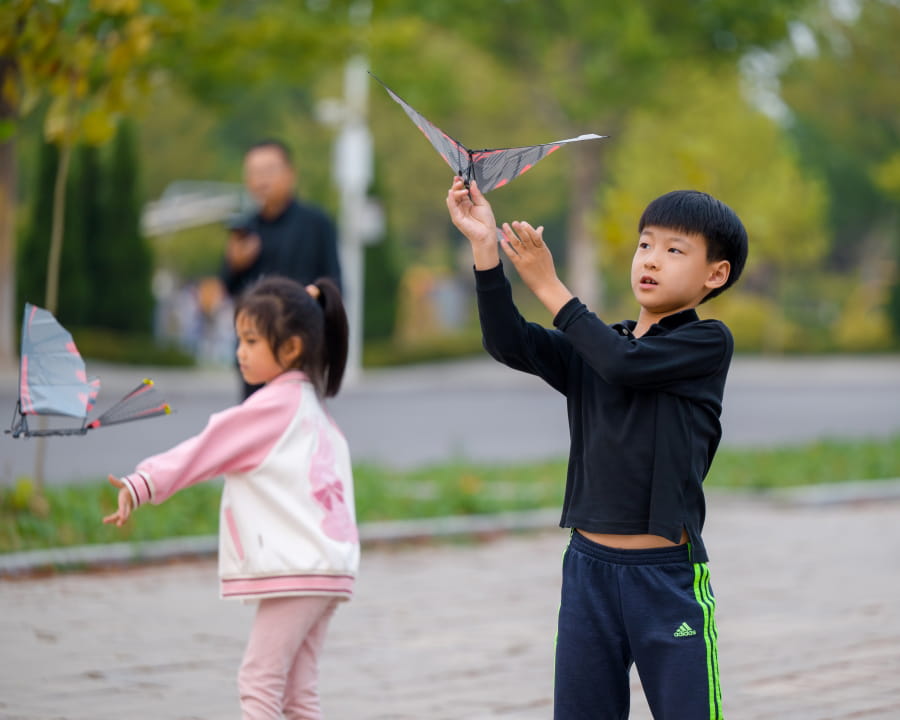Beyond the classroom - student on campus