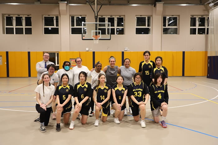 Girls basketball team