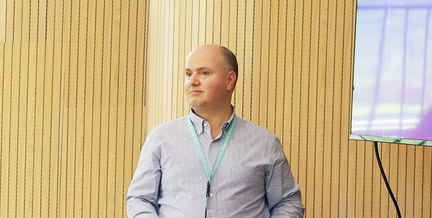 Mr. David Jones, new DAIS Elementary Principal