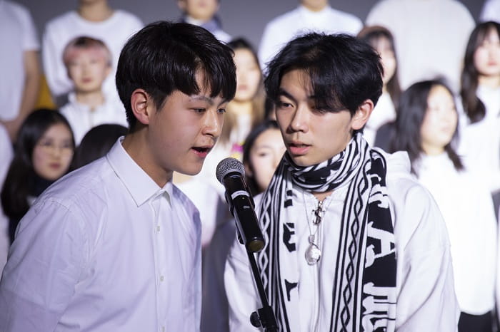 Secondary school choir