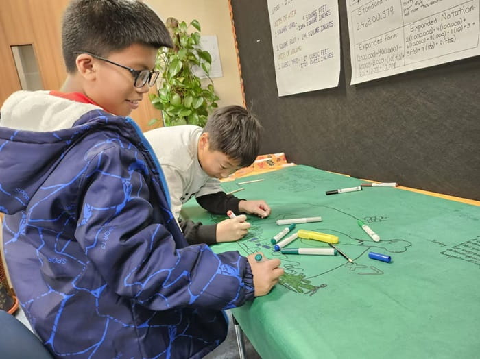 Drawing Thanksgiving posters