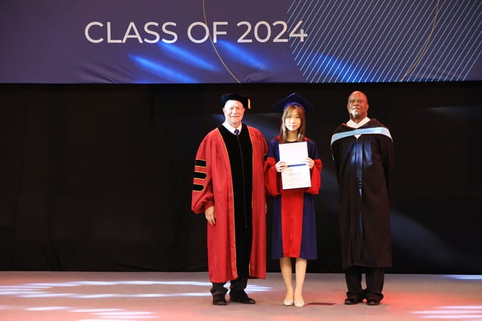 Bella Wei, Class of 2024 graduation