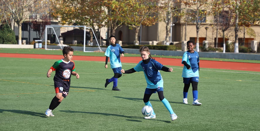 Soccer in elementary school