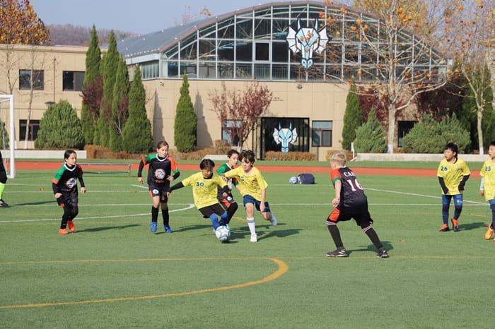 Soccer in elementary school