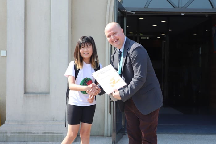 Chanel, Math Kangaroo winner