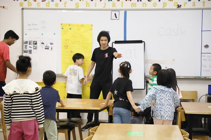 Mother's English class