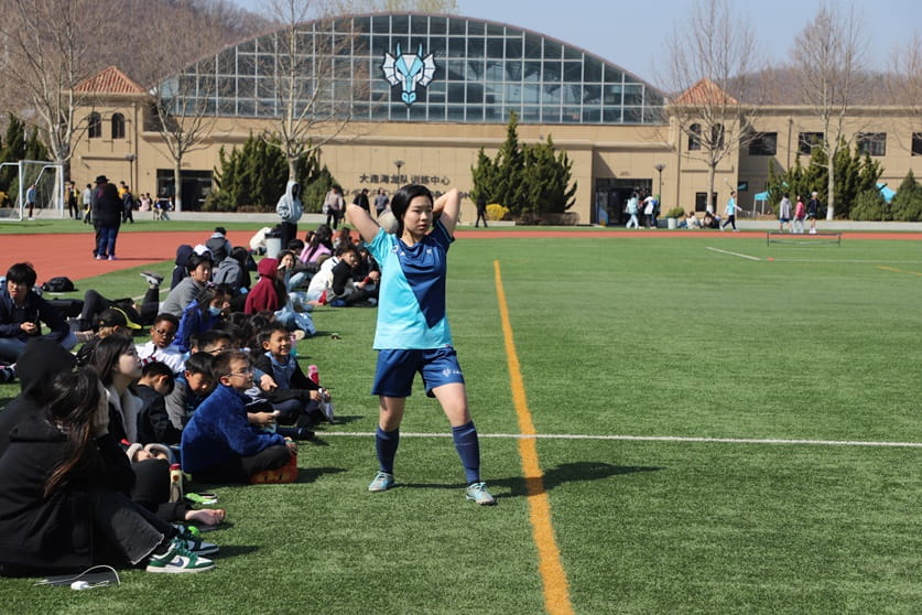 Female soccer player