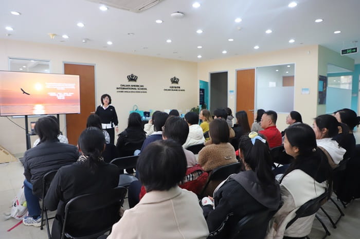 Motivating speech from Ms. Ladon Ghalili