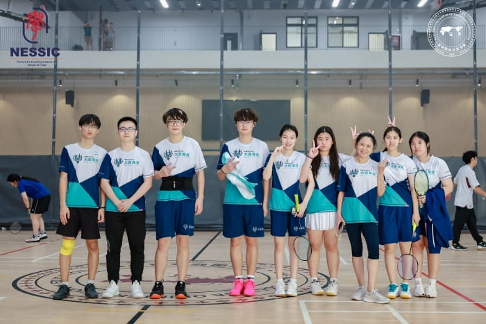 U19 Badminton team