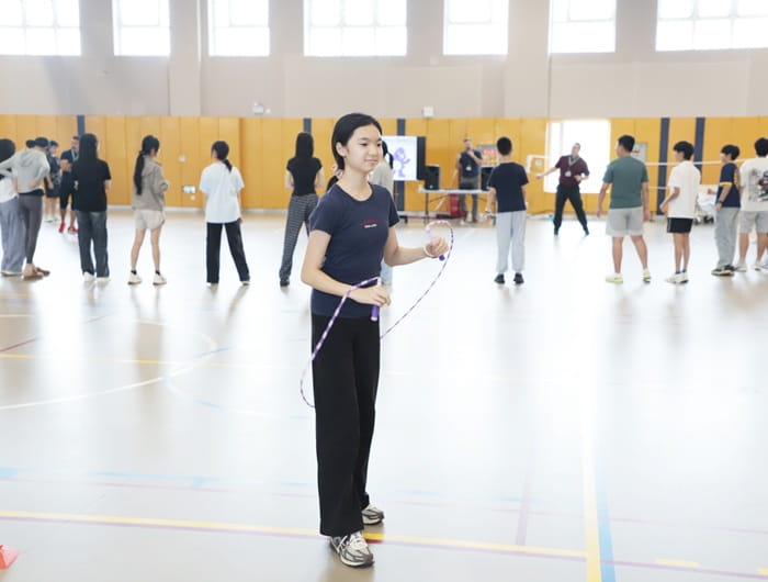 jumping rope