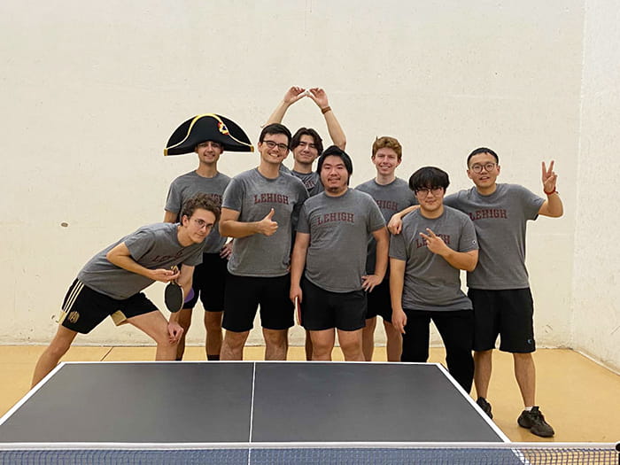 Lehigh University table tennis team