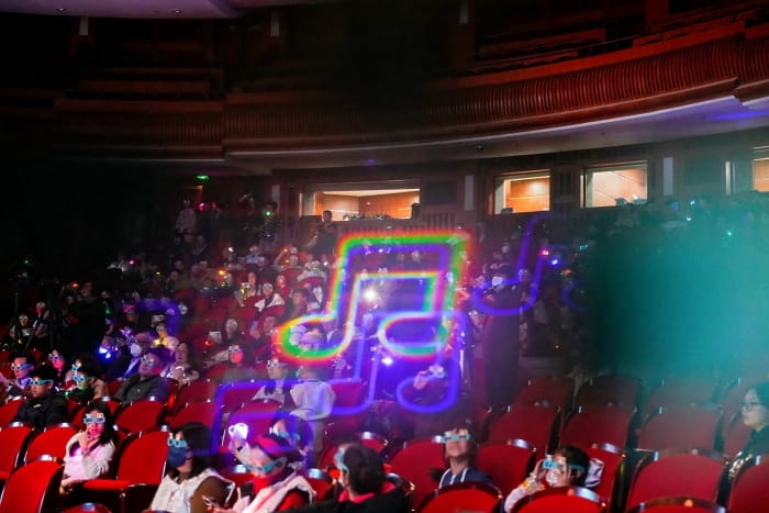 light show