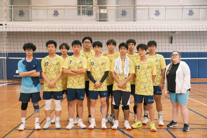 Boys volleyball team