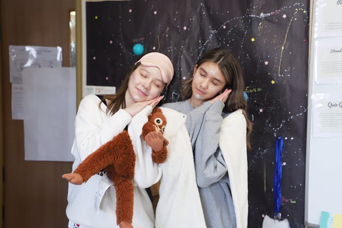 Pajama Day in secondary