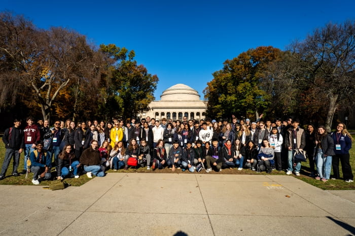 group photo at MIT