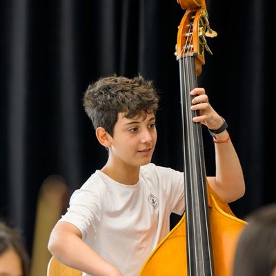 Josh, double bass