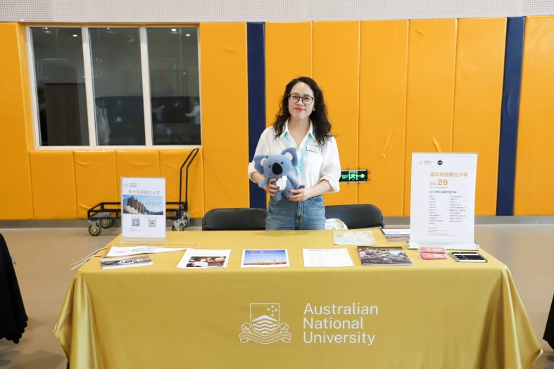 Australian National University booth