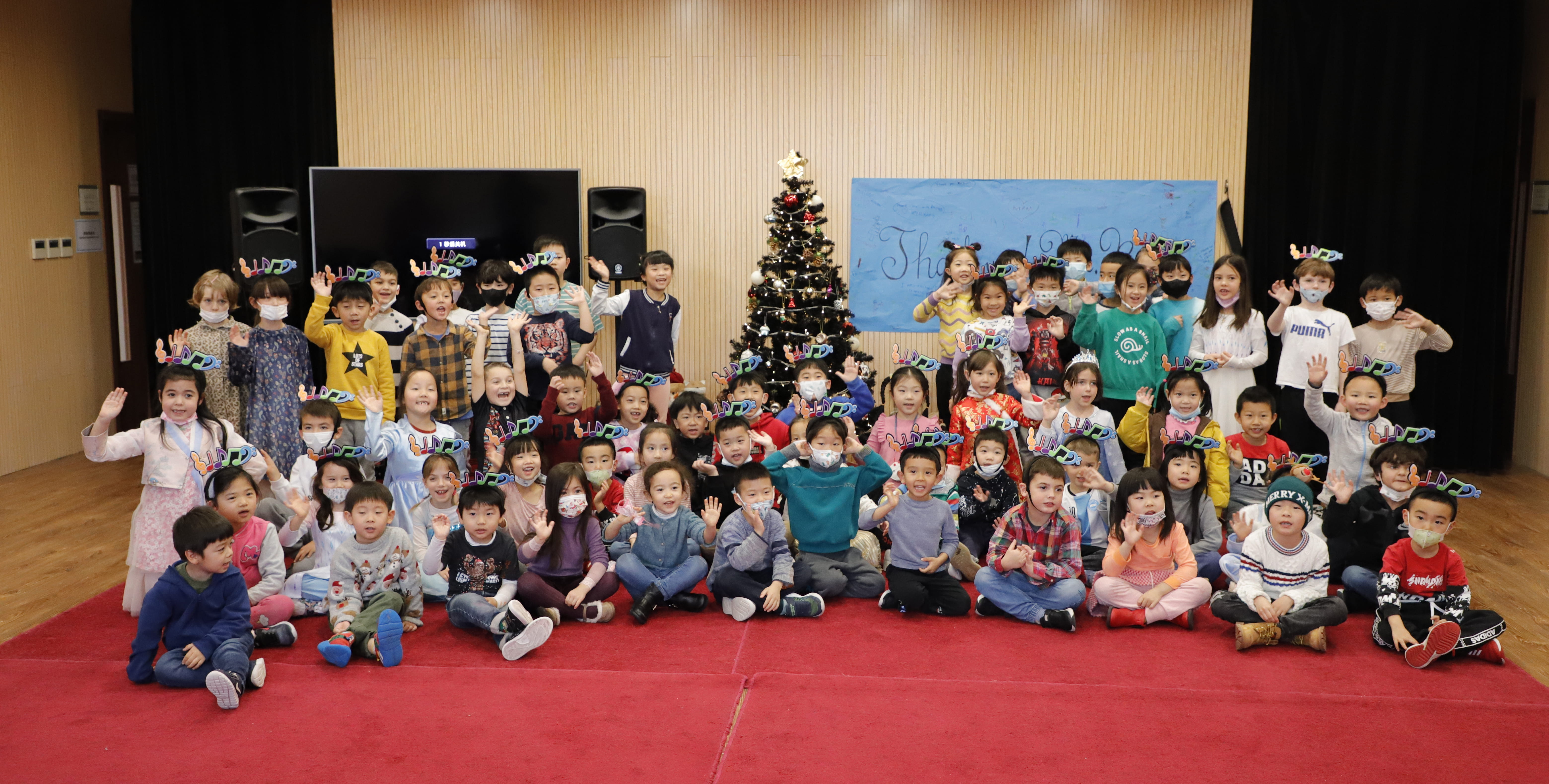 Elementary school group photo